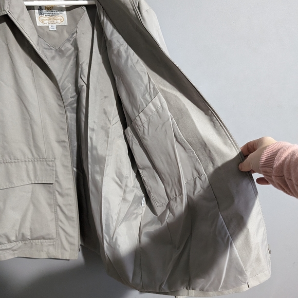 Vintage men's London Fog water repellent coat size 42 reg - Picture 3 of 14